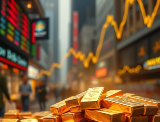 Gold Prices Surge as Investors Seek Safe-Haven Assets