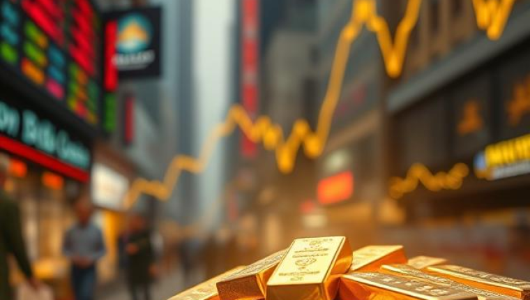 Gold Prices Surge as Investors Seek Safe-Haven Assets